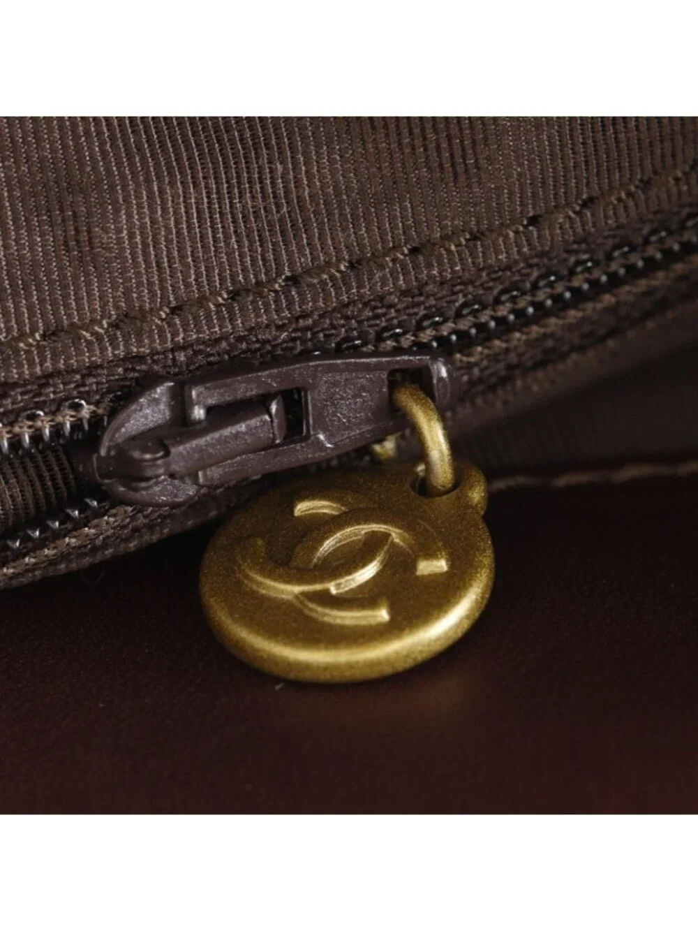 Chanel CC Logo Denim Handbag